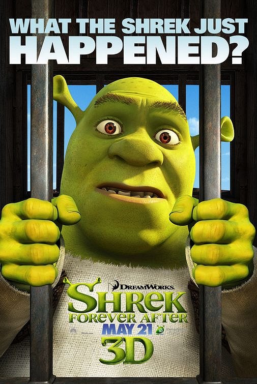 Shrek a vége, fuss el véle - Plakátok