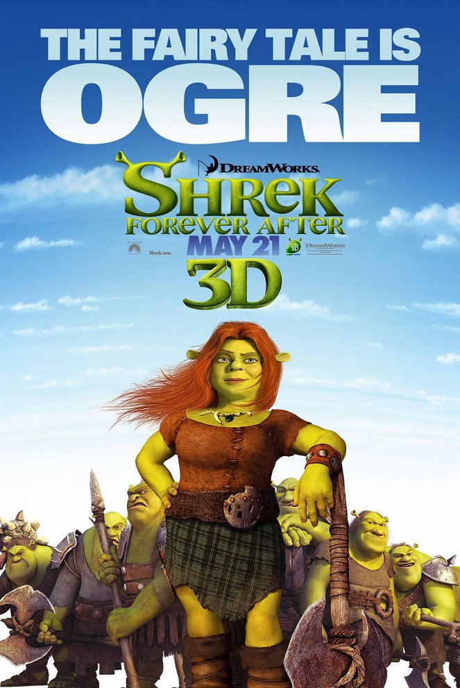 Shrek: Felices para siempre - Carteles