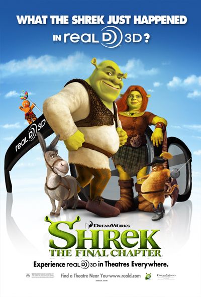 Shrek 4, il était une fin - Affiches