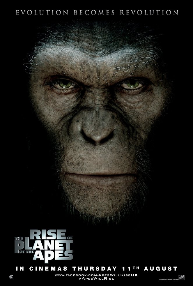 Rise of the Planet of the Apes - Posters