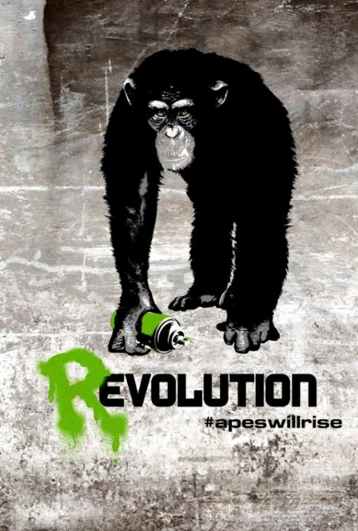 A majmok bolygója: Lázadás - Plakátok