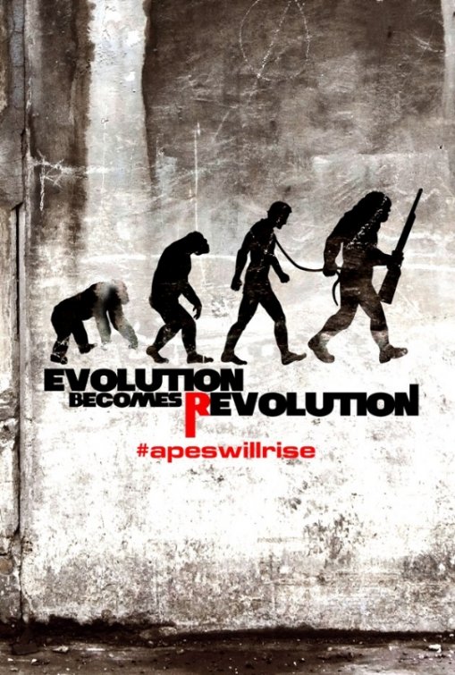 A majmok bolygója: Lázadás - Plakátok