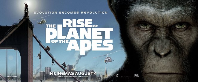 Rise of the Planet of the Apes - Julisteet