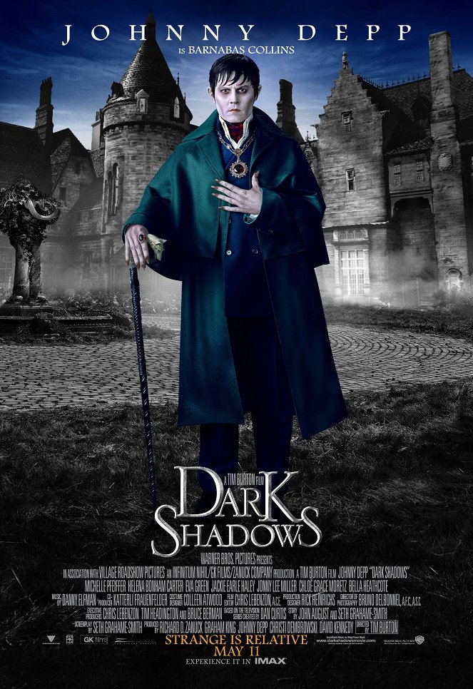 Temné stíny - Plakáty