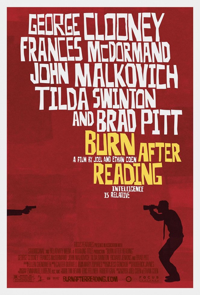 Burn After Reading - Julisteet