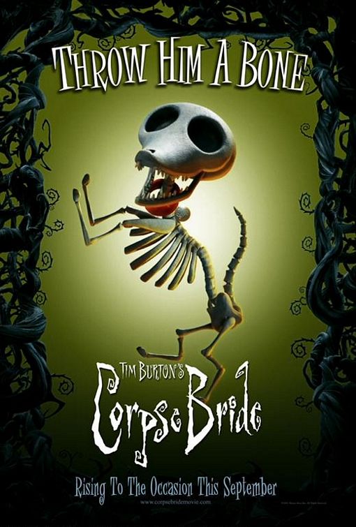 Tim Burton's Corpse Bride - Julisteet