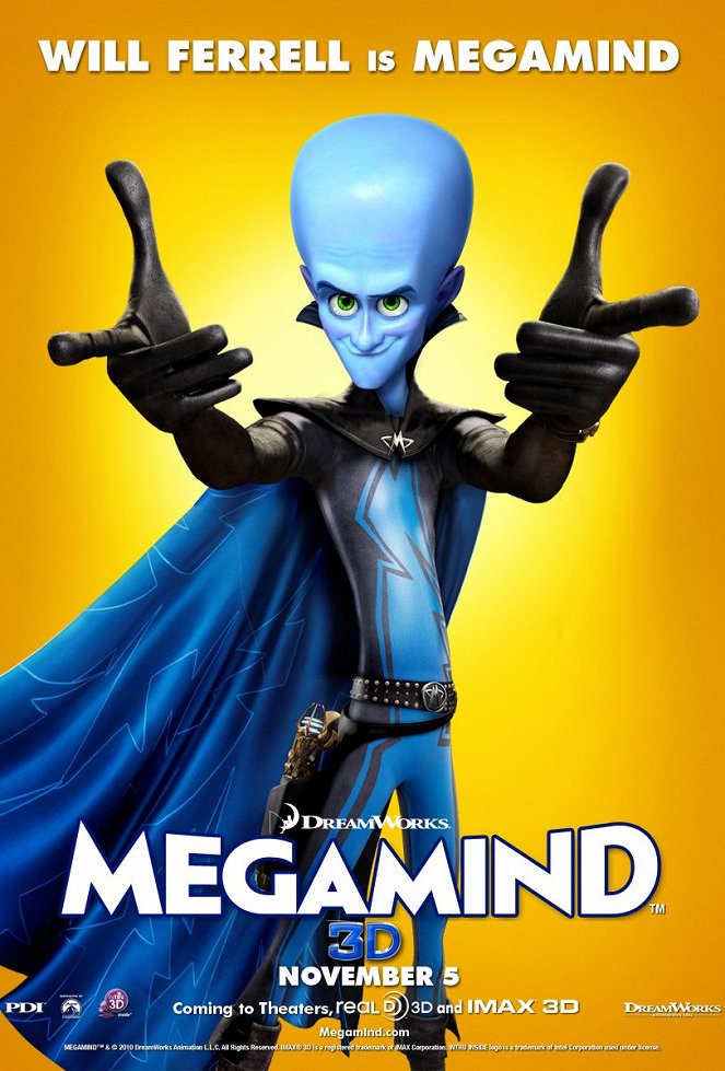 Megamind - Cartazes