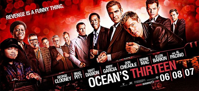 Ocean's Thirteen - A játszma folytatódik - Plakátok