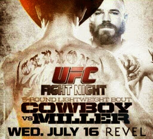 UFC Fight Night: Cerrone vs. Miller - Cartazes