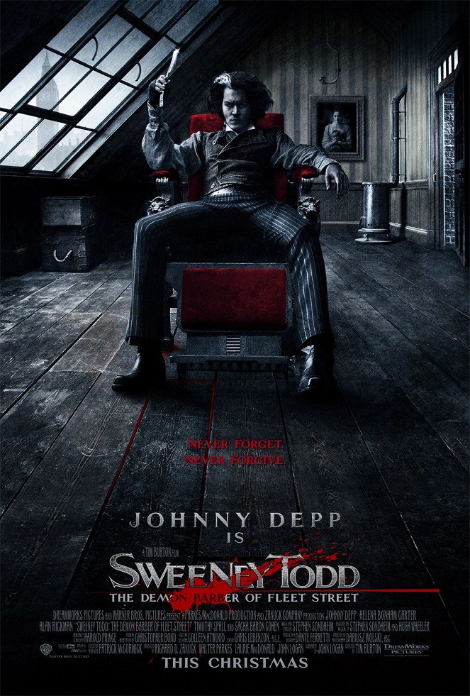 Sweeney Todd: El barbero diabólico de la calle Fleet - Carteles