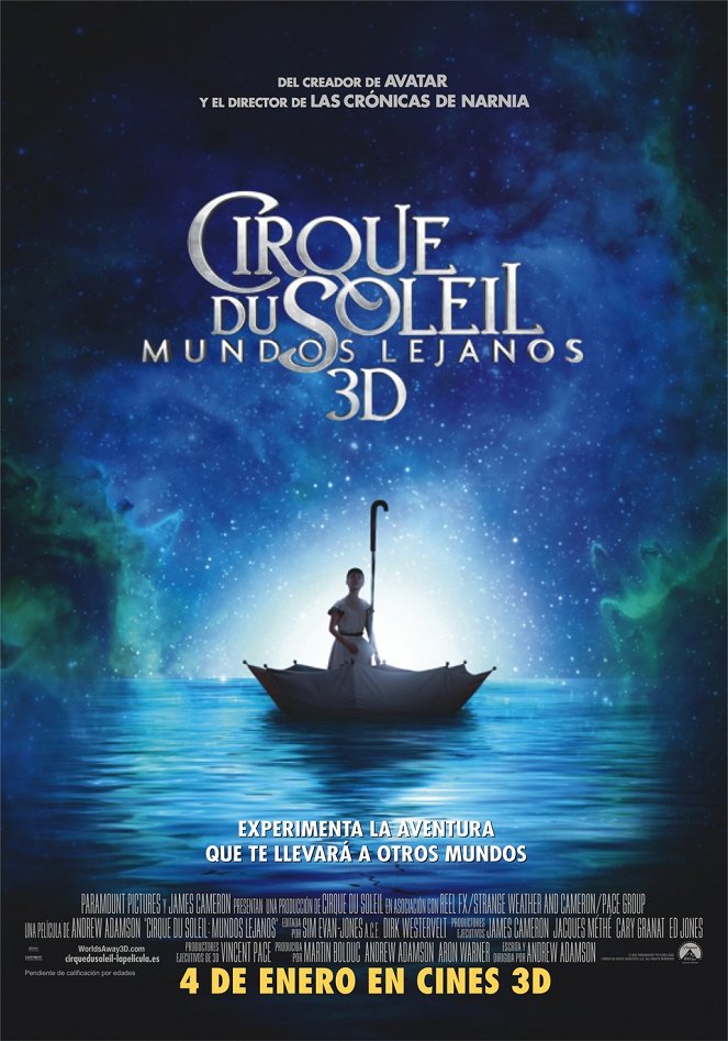 Cirque Du Soleil: Mundos lejanos - Carteles