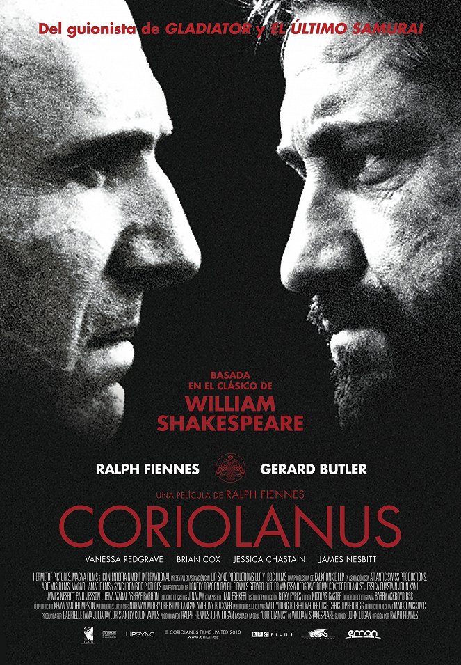 Coriolanus - Carteles