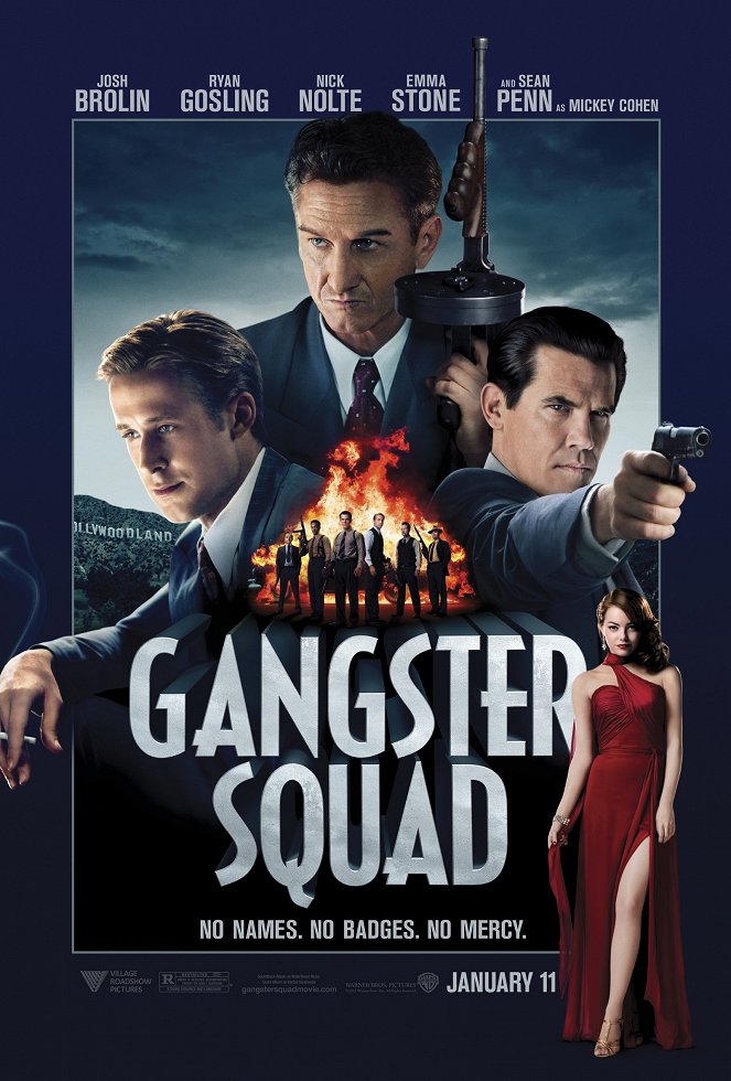 Gangster Squad – Lovci mafie - Plakáty