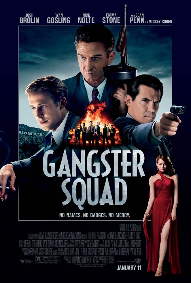 Gangster Squad. Pogromcy mafii - Plakaty