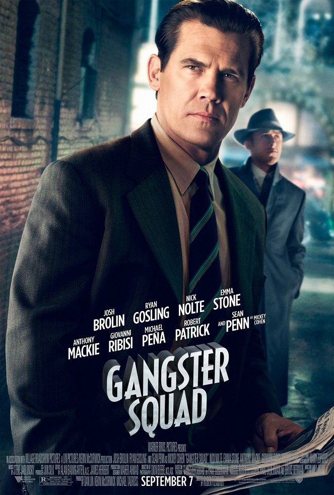 Gangster Squad - Julisteet