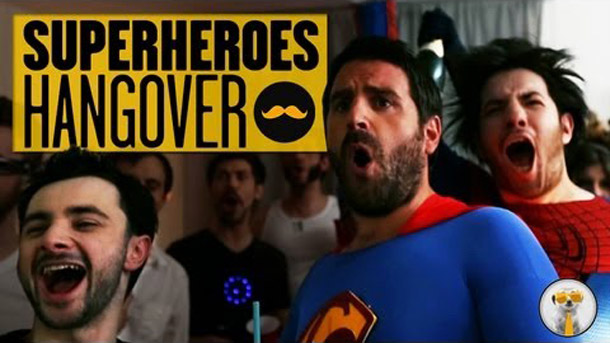 The Superheroes Hangover - Plakaty