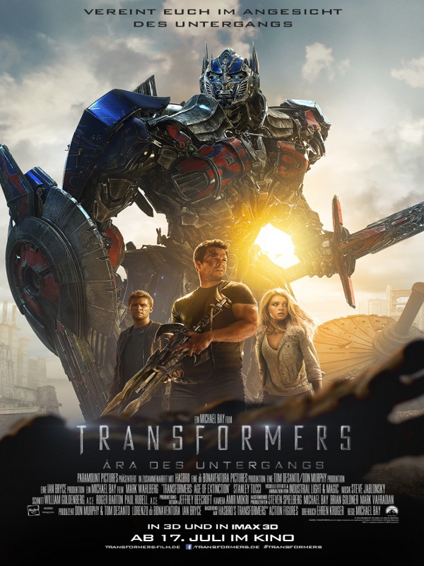 Transformers 4: Ära des Untergangs - Plakate