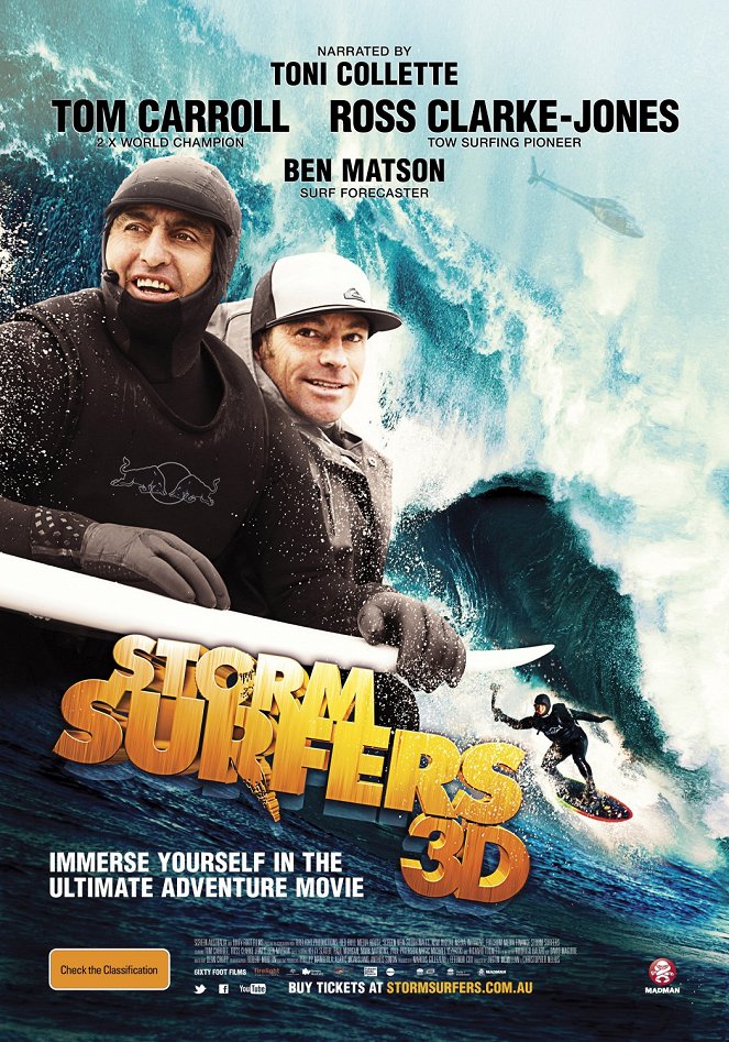 Storm Surfers 3D - Plakáty