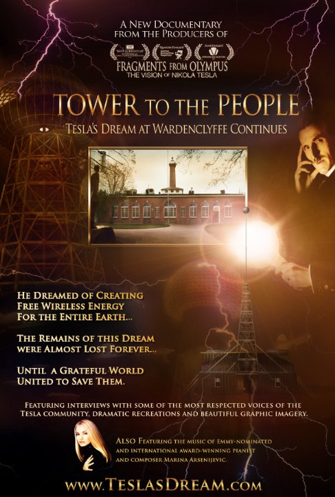 Tower to the People-Tesla's Dream at Wardenclyffe Continues - Julisteet