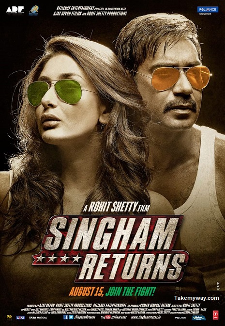 Singham Returns - Affiches