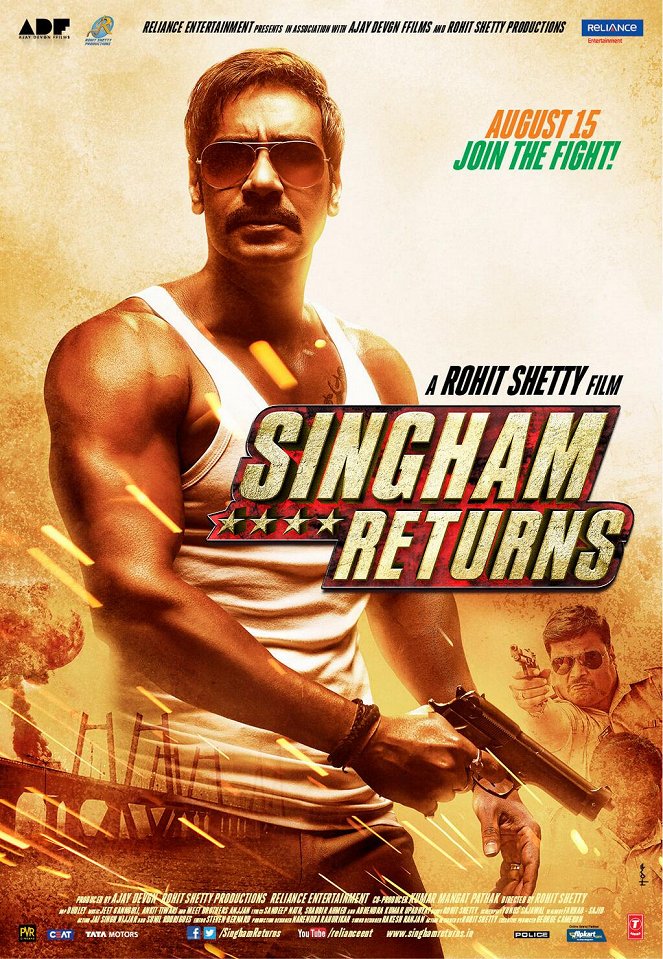 Singham Returns - Plakaty