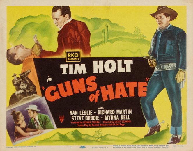 Guns of Hate - Plakate