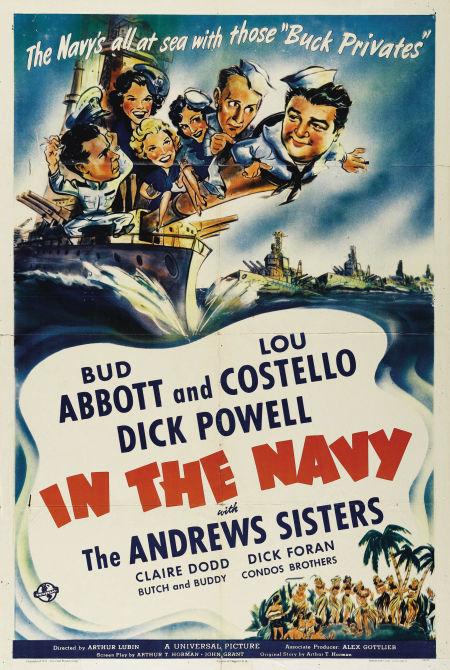 In the Navy - Affiches