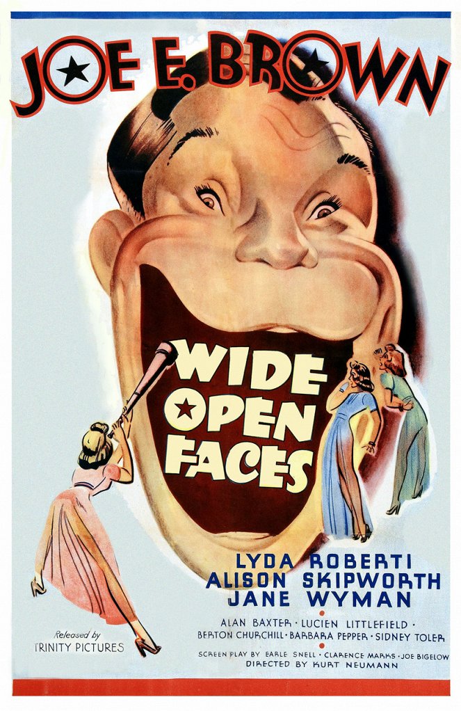 Wide Open Faces - Plakátok