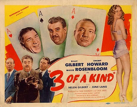 Three of a Kind - Affiches