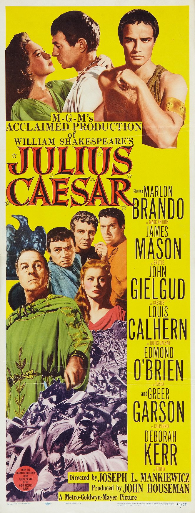 Julius Caesar - Julisteet