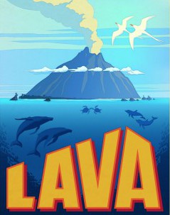 Pixars Lava - Plakate