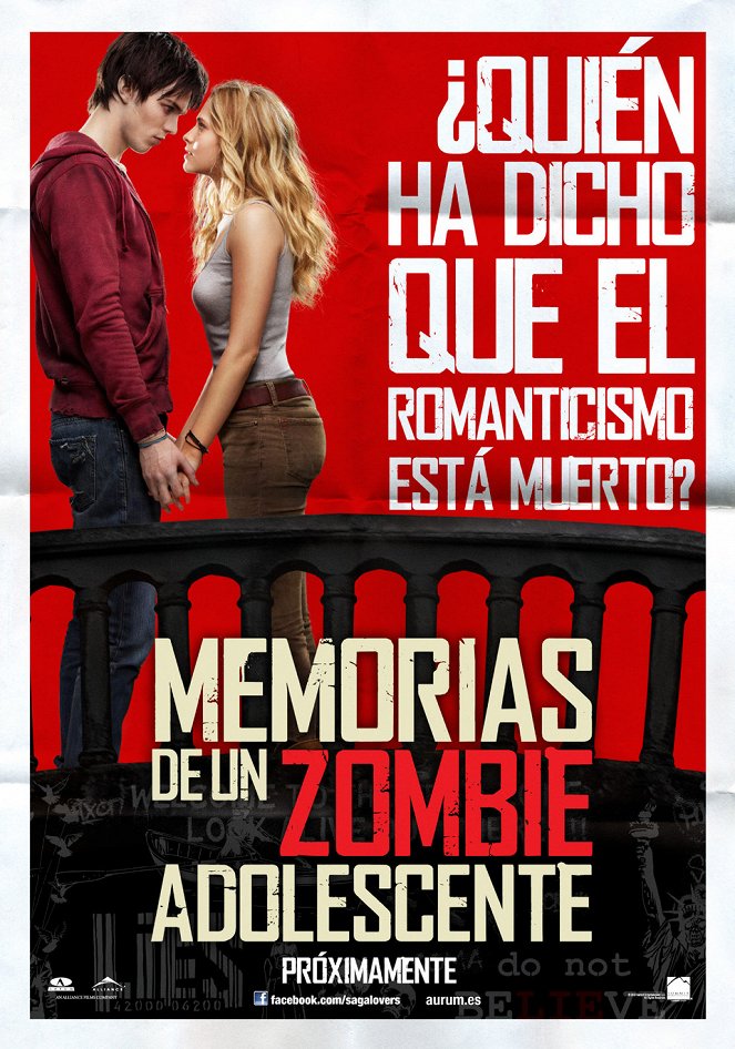 Memorias de un zombie adolescente - Carteles