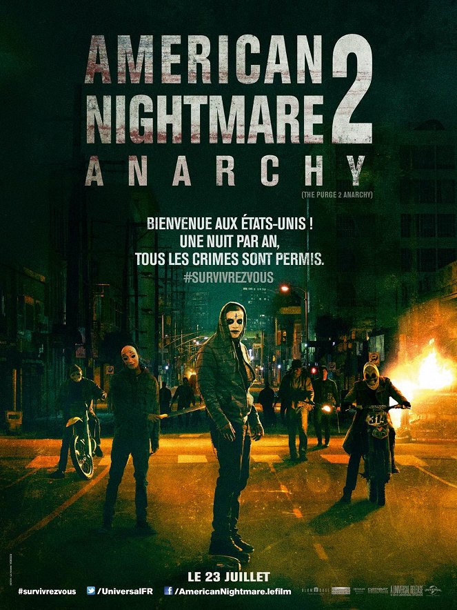 Anarchie - American Nightmare 2 : Anarchy - Affiches