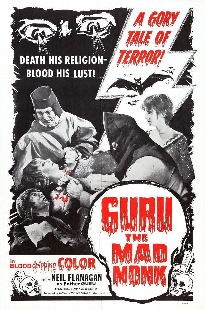 Guru, the Mad Monk - Plakate