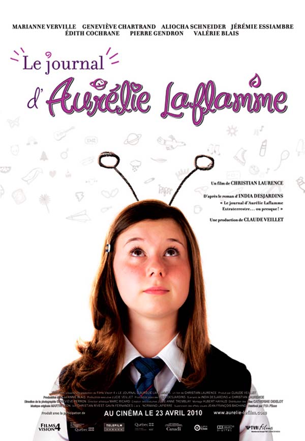 Le Journal d'Aurélie Laflamme - Julisteet