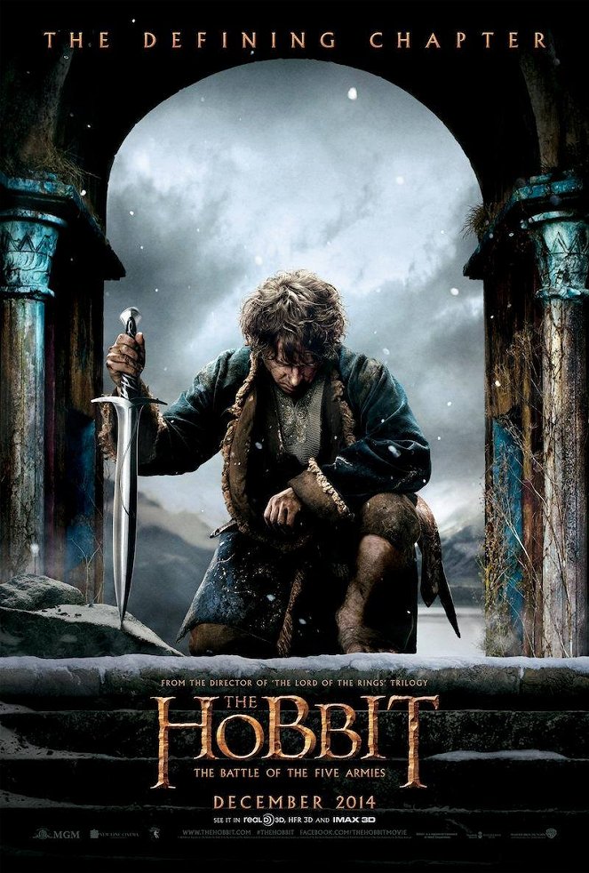 Le Hobbit : La bataille des qinq armées - Affiches