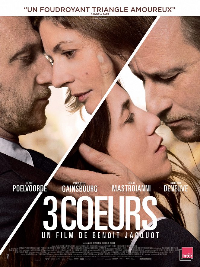 3 coeurs - Affiches