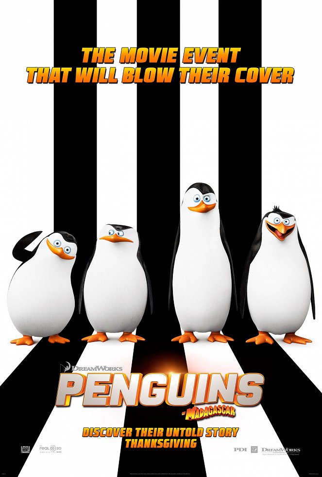 Les Pingouins de Madagascar - Affiches