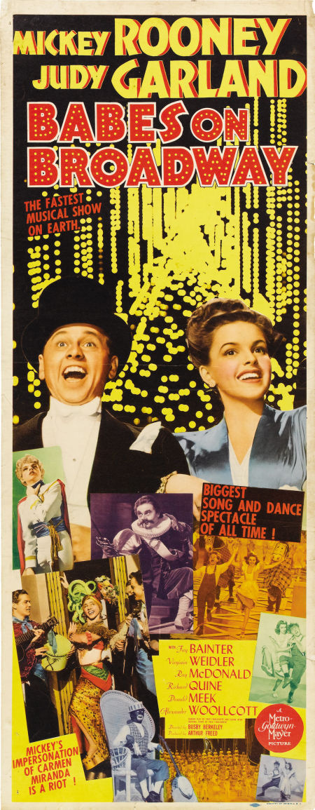Babes on Broadway - Posters