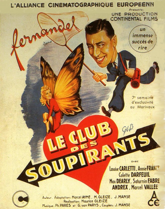 Le Club des soupirants - Plakátok