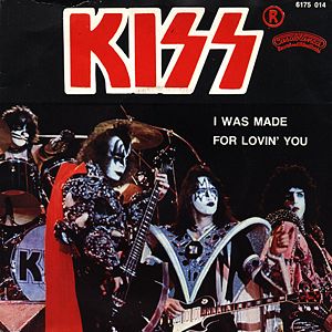 Kiss - I Was Made For Lovin' You - Julisteet
