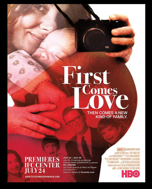 First Comes Love - Julisteet