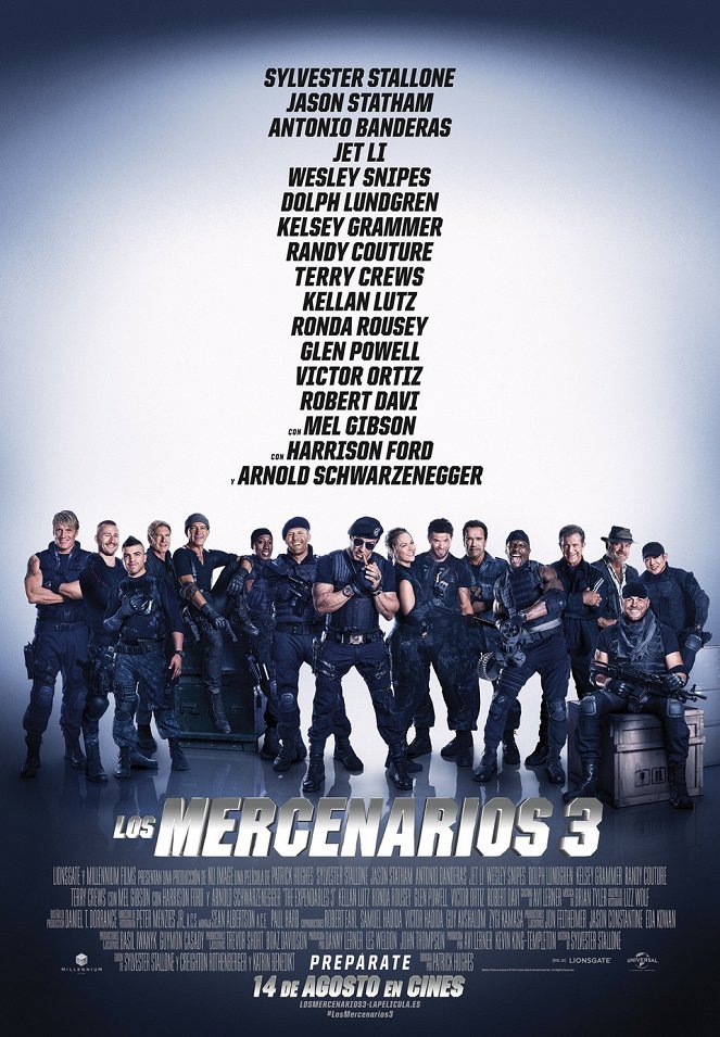 Los mercenarios 3 - Carteles