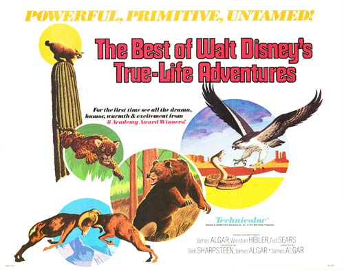 The Best of Walt Disney's True-Life Adventures - Plakate