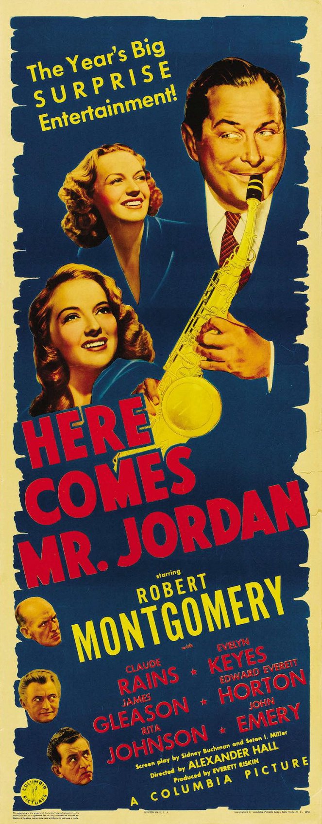 Here Comes Mr. Jordan - Posters
