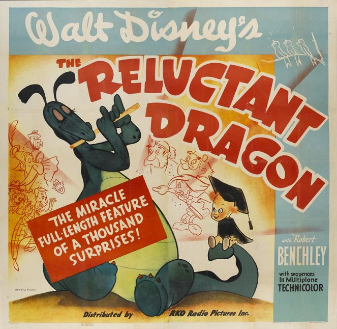 The Reluctant Dragon - Plakaty