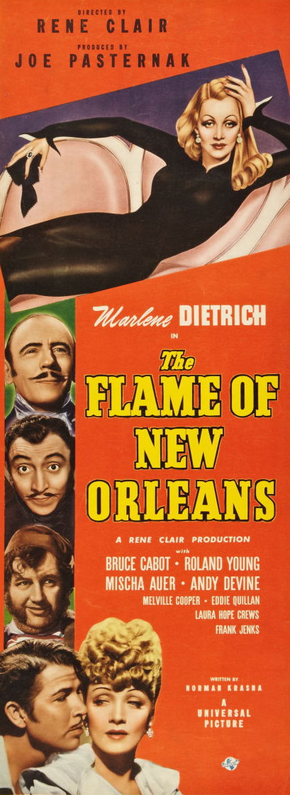 The Flame of New Orleans - Cartazes