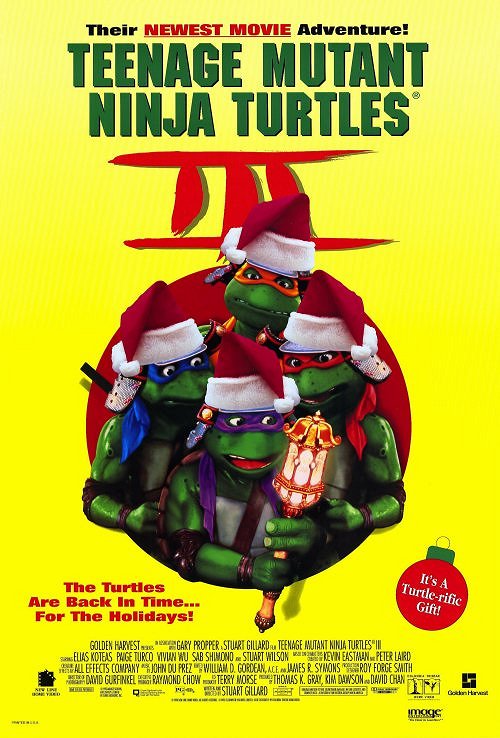 Teenage Mutant Ninja Turtles III - Cartazes