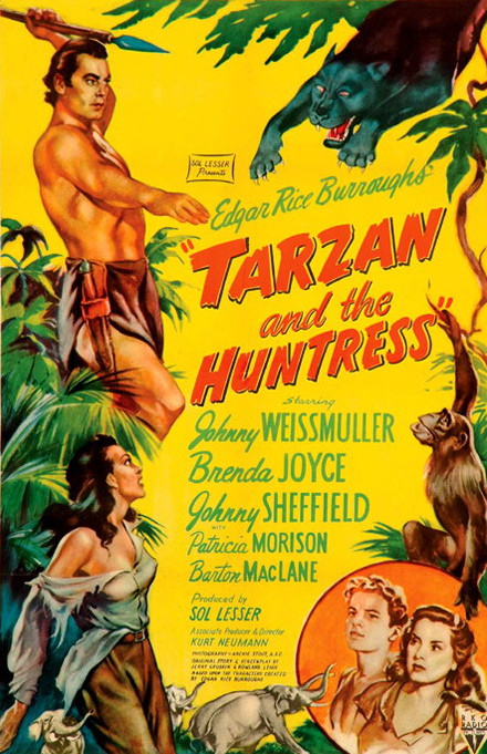 Tarzan and the Huntress - Plakaty