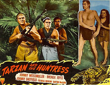 Tarzan et la chasseresse - Affiches
